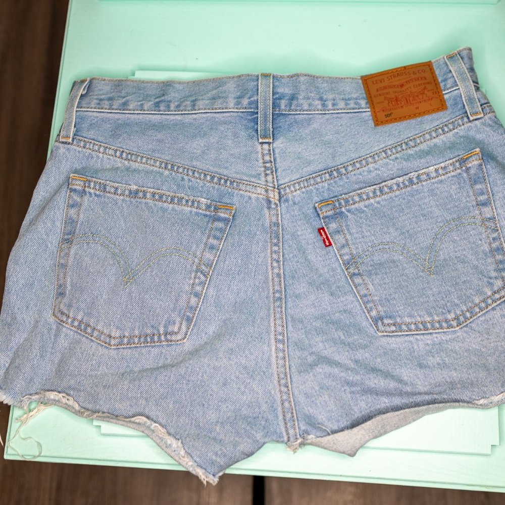 Levi's 501 High Rise Jean Shorts (New without tags)